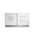Inklapbaar wandbord b x h open = 3000x1000 mm breedte basisbord 1500 mm