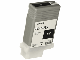 Canon PFI-107 BK Inktcartridge Single Pack, 6705B001, zwart artikel afbeelding
