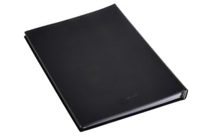 Rillstab showalbum A4 60 tassen, zwart