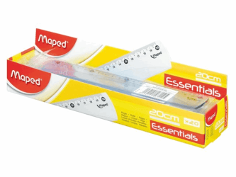 LINIAAL MAPED ESSENTIALS 20CM artikel afbeelding