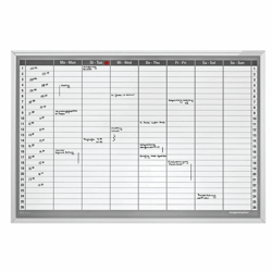 Weekplannerset 7 dagen b x h = 920x625 mm artikel afbeelding