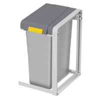 Afvalbaksysteem voor kringloopmateriaal ProfiLine Eco, flexibel inhoud 1x38 l, b x h x d = 310x560x395 mm uitbreiding