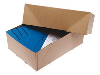 PARAATDOOS CLEVERPACK A4 1000V 307X220X108MM BRUIN artikel afbeelding