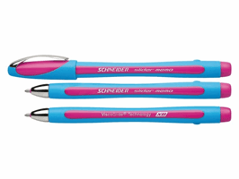 Balpen Schneider Slider Memo extra breed roze