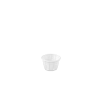 Bakje papier (FSC®) rond wit 0.5oz / 15ml , ø 35,5 x h21mm