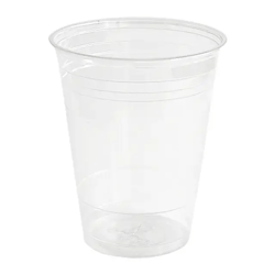Beker transparant 300ml PET
