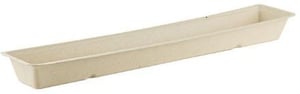 Suikerriet snackbakje A16 XXL bruin 38 x 7 x 3,2 cm