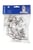 Papierklem MAUL Bulldog 50mm capaciteit 20mm zilver 10 stuks