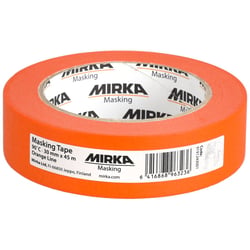 Masking Tape 120°C Oranje 30mmx50m, 30/Pak