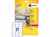 ETIKET AVERY L7160-40 63.5X38.1MM 840ST artikel afbeelding