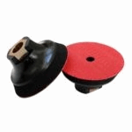 Steunschijf 75 mm m14 soft velcro