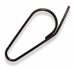 Labelclips 35mm x draaddikte 1,5mm - Doos a 1000 st. artikel afbeelding