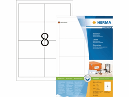 Etiket HERMA 4624 97x67,7mm premium wit 1600 stuks