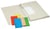 Dossiermap Djois Secolor Mammoet folio 3 kleppen 250gr recycled blauw