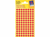ETIKET AVERY ZWECK 3010 8MM ROOD 416ST artikel afbeelding