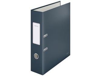 Leitz Cosy Ordner A4, Karton, 80 mm, Fluweel grijs artikel afbeelding