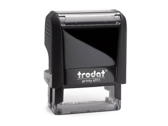 trodat Printy 4911 Zelfinktend Stempel, Voor eigen tekst, 3 a 4 regels