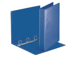 Esselte Presentatieringband, A4, PP, 4-rings, 30 mm, Blauw
