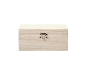 Schatkist hout Creotime 16,5x11x8,55cm
