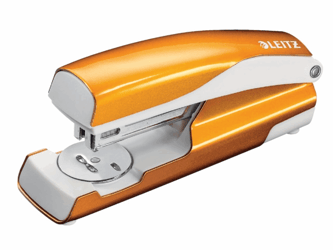 NIETMACHINE LEITZ 5502 WOW ORANJE METAAL [EA] artikel afbeelding