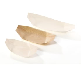 Bootje hout (FSC®), 170 x 85 mm