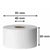 Weegschaalrollen 60x85x40, 70 meter, thermisch wit artikel afbeelding