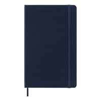 Notitieboek Moleskine large 130X210mm lijn hard cover sapphire blue