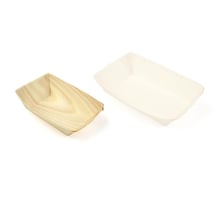 Bakje hout rechthoekig (FSC®), 70 x 50 x 20 mm
