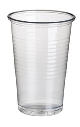 Beker Papstar 200ml, Ø 70,3 cm, 9,9 cm PP transparant