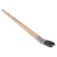 Copenhagen Pro CLASSIC Gebogen Lyonpenseel, maat, Zwart Chinees varkenshaar, FSC houten steel