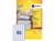 ETIKET AVERY L7651-25 38.1X21.2MM 1625ST artikel afbeelding