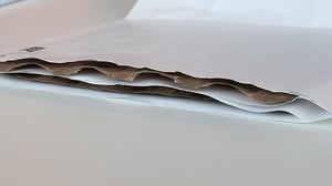 Papier gevoerde verzendenvelop AirPro Green, binnenmaat 230x340mm, type G17.