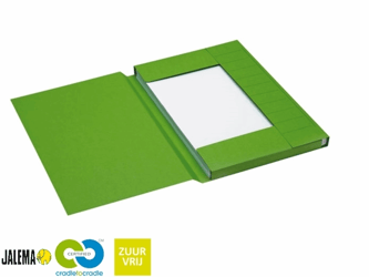DOSSIERMAP SECOLOR FOLIO GROEN artikel afbeelding