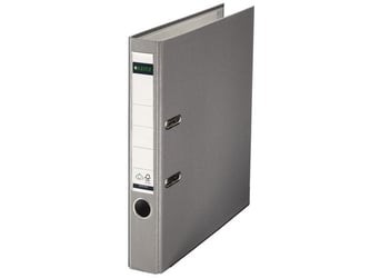 Leitz 180° Ordner, A4, Rugbreedte 50 mm, Karton met Polypropyleen, Grijs artikel afbeelding