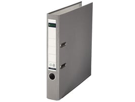Leitz 180° Ordner, A4, Rugbreedte 50 mm, Karton met Polypropyleen, Grijs
