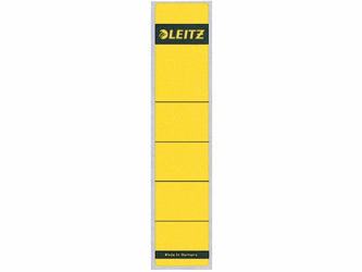 RUGETIKET LEITZ 1643 38X190MM GEEL artikel afbeelding