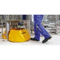 Vouwbak voor noodgevallen POP-UP speciaal vinylzeil met schuimstofring opvangvolume (Diameter: 1295 mm; Gewicht: 1.0 kg; Opvangvolume: 250 l)