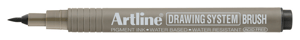 Fineliner Artline technisch brush zwart