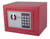 Kluis Pavo mini 230x170x170mm elektronisch rood