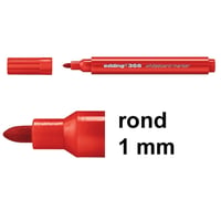 Whiteboardmarker edding 366 1mm rd/pk10