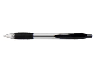 Staples Choice Balpen met grip, zwart (pak 10 stuks)
