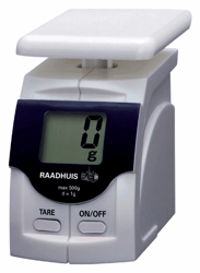 POSTWEGER RAADHUIS DIGITAL 500GR WIT artikel afbeelding