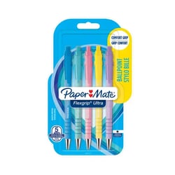 Balpen Paper Mate Flexgrip drukknop pastel assorti