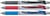 Gelschrijver Pentel BL77 Energel medium rood