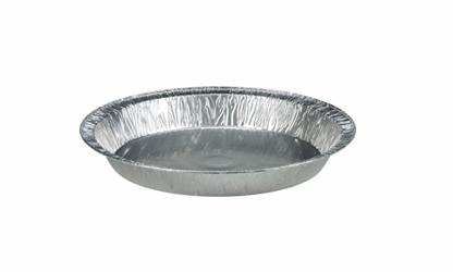 Aluminium ronde schaal,1100ml, bovendiameter 304mm, bodemdiameter 264mm, hoogte 22mm artikel afbeelding