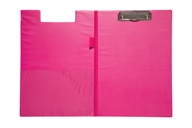Klembordmap MAUL A4 staand met penlus neon roze artikel afbeelding