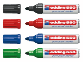 VILTSTIFT EDDING 550 ROND 3-4MM