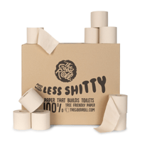 Toiletpapier The Good Roll The Panda Edition Naked bamboe 2-laags 300 vel naturel