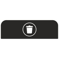 Configure Recyclingstation Paneel Landfill EN 87 ltr, Rubbermaid