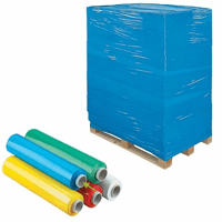 Handmatige wikkelfolie blauw